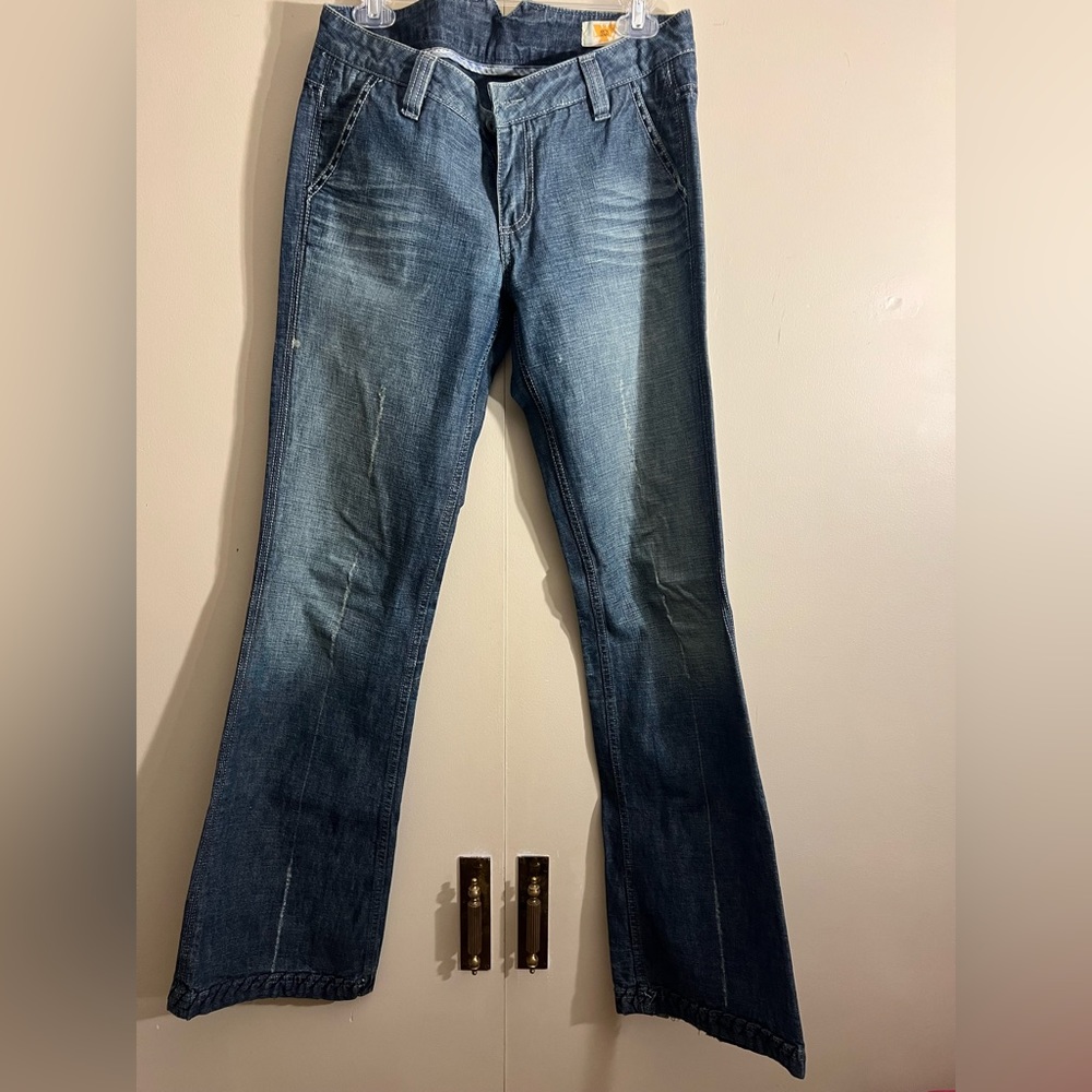 Antik Trouser Wide Leg Denim - Size 28